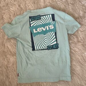 Levi's Aqua Graphic Tee for boys 4t